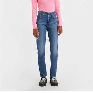 NWT Levi womens 501 original button fly Jean 28 x 30